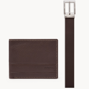 Set Fossil Billetera y Cinturón