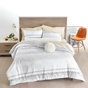 Geo Stripe | edredón Full Queen 3 piezas